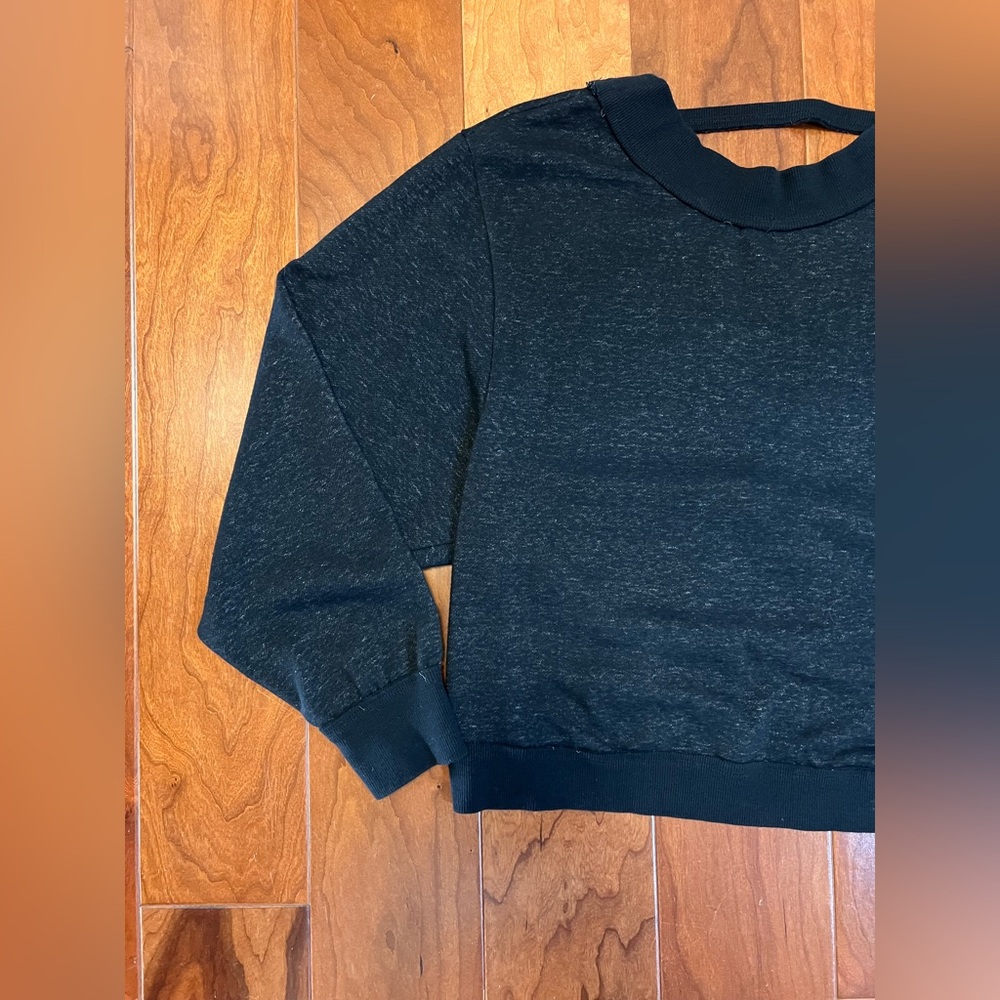 Anthropologie Pilcro Ryanne open-back sweatshirt - Picture 4 of 6